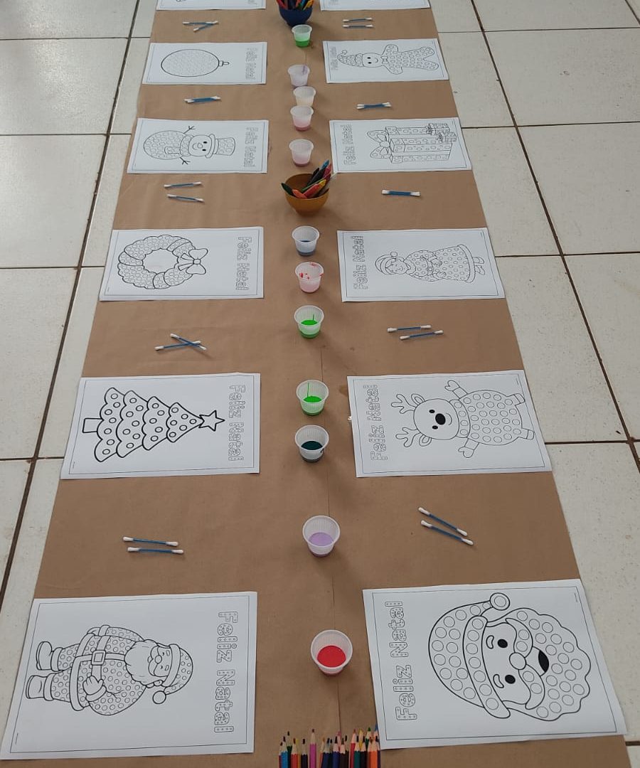 SÍMBOLOS NATALINOS ATIVIDADE DE PINTURA 🎨🎅🎄