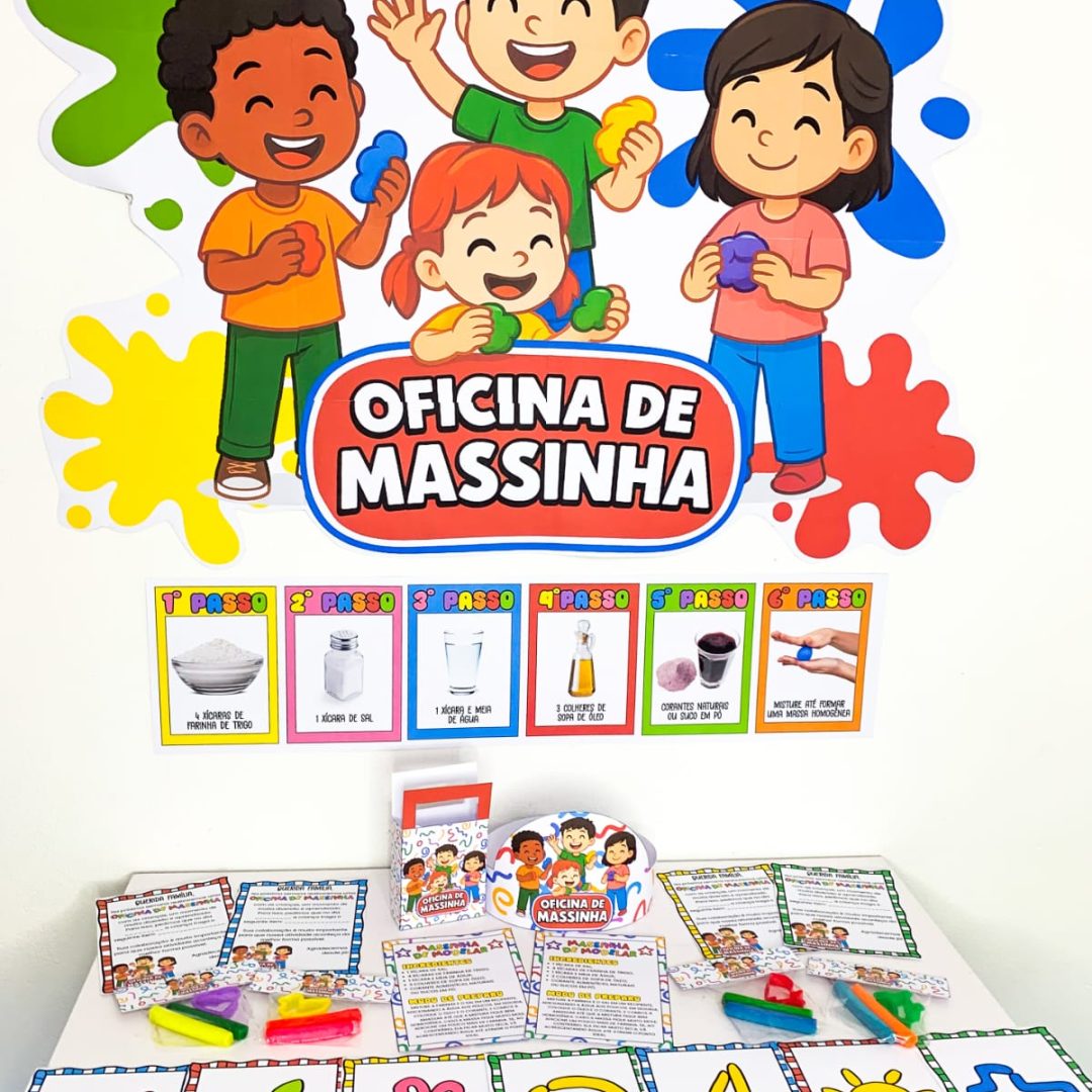 KIT OFICINA DE MASSINHA
