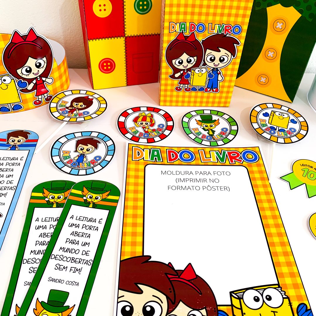 LEMBRANCINHAS DIA DO LIVRO
