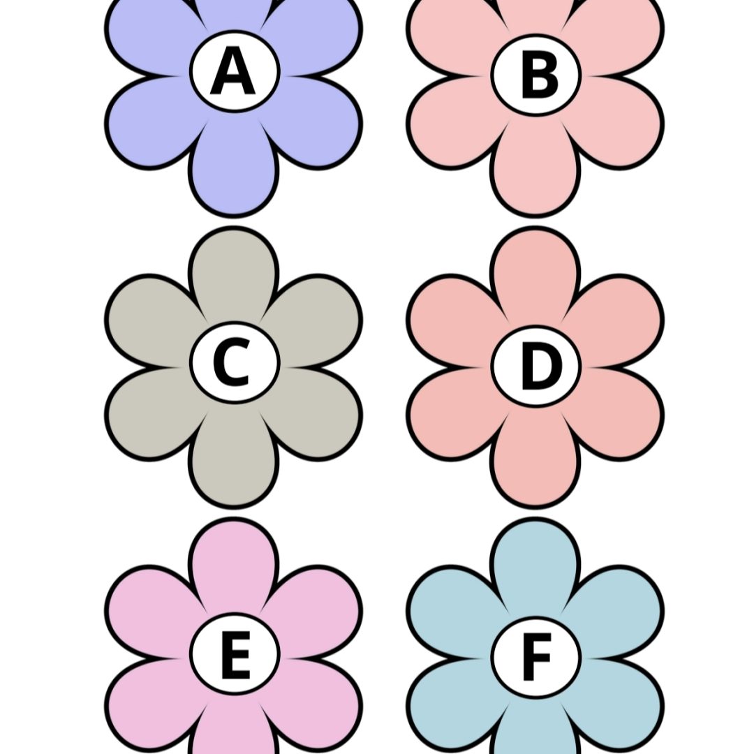 Alfabeto flores